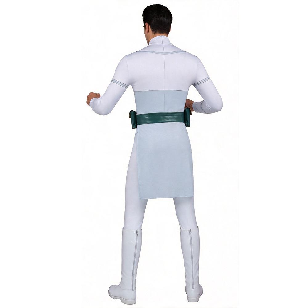 Invincible Cosplay Costume Vitrumite Mark Superhero Suit for Men Boys Blue