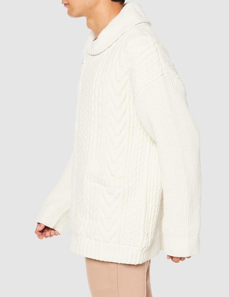 Gelato Pique HOMME Souffle Aran Knit Cowichan PHNT224945 IVR M Men's