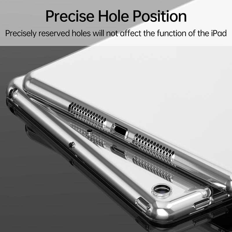 Transparent Case For iPad IPad 10th 9th 8th 7th Gen Mini 6 5 4 3 2 1 Pro 12.9 11 Inch 2025 2025 2020 Shockproof Case Back Cover