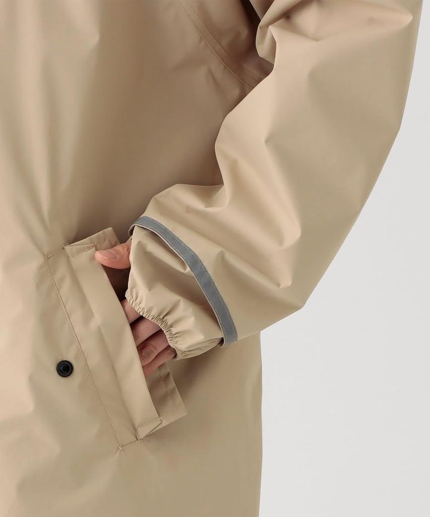 Afternoon Tea Living JK16 Beige Raincoat/Poncho Tent-Line Raincoat,