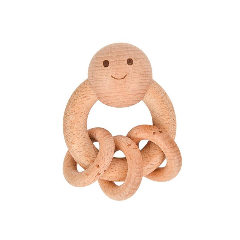 Montessori Lernspielzeug aus Holz, Beruhigungs- und Greifspielzeug, Visuelles und Akustisches Greif-Trainingsspielzeug, Geburtstagsgeschenk