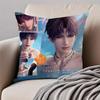 Hot Game Love And Deepspace Cushion Cover Pillowcase Antidustmite Invisible Zipper Short Plush Sofa Cushion