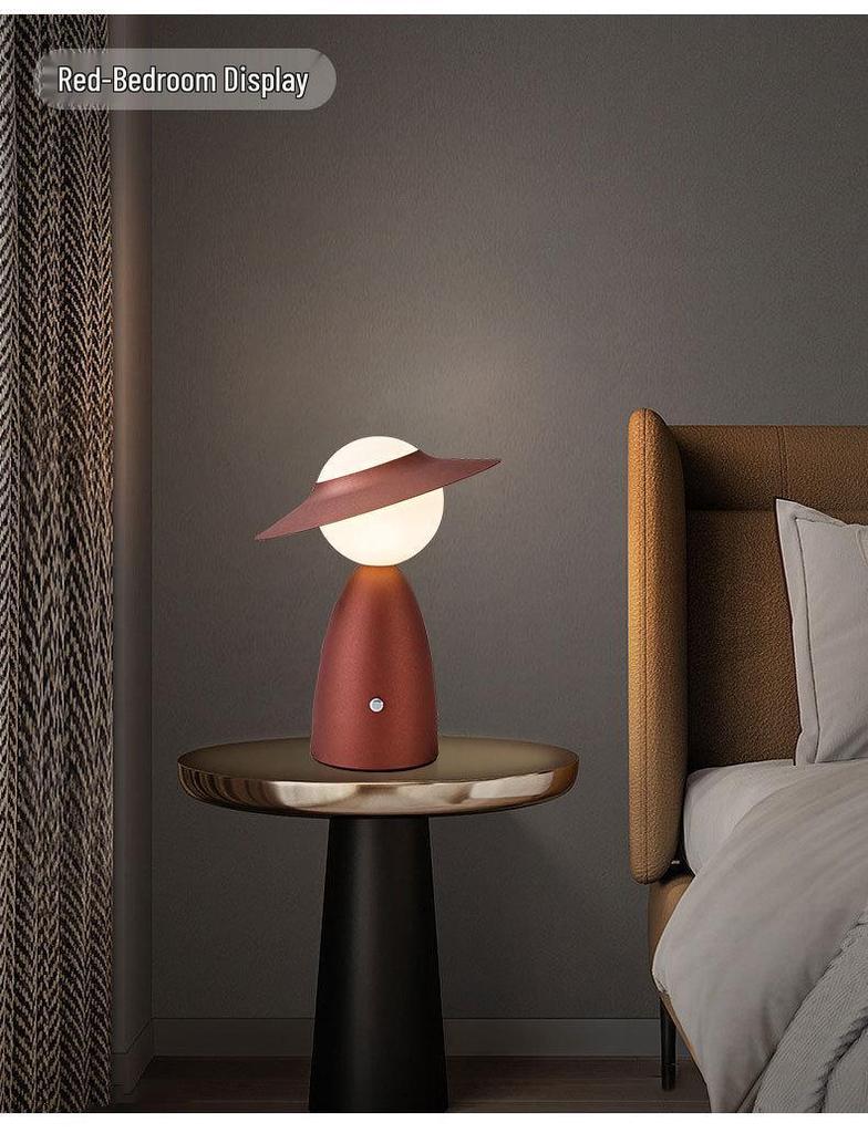 Creative Knight Table Lamp for Cafes, Bars, Bedrooms, and Study Spaces