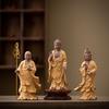 Ceramics Guanyin, Sakyamuni Ksitigarbha Bodhisattva Figure Statue Chinese Buddha Statues Home Living Room Feng Shui Statues