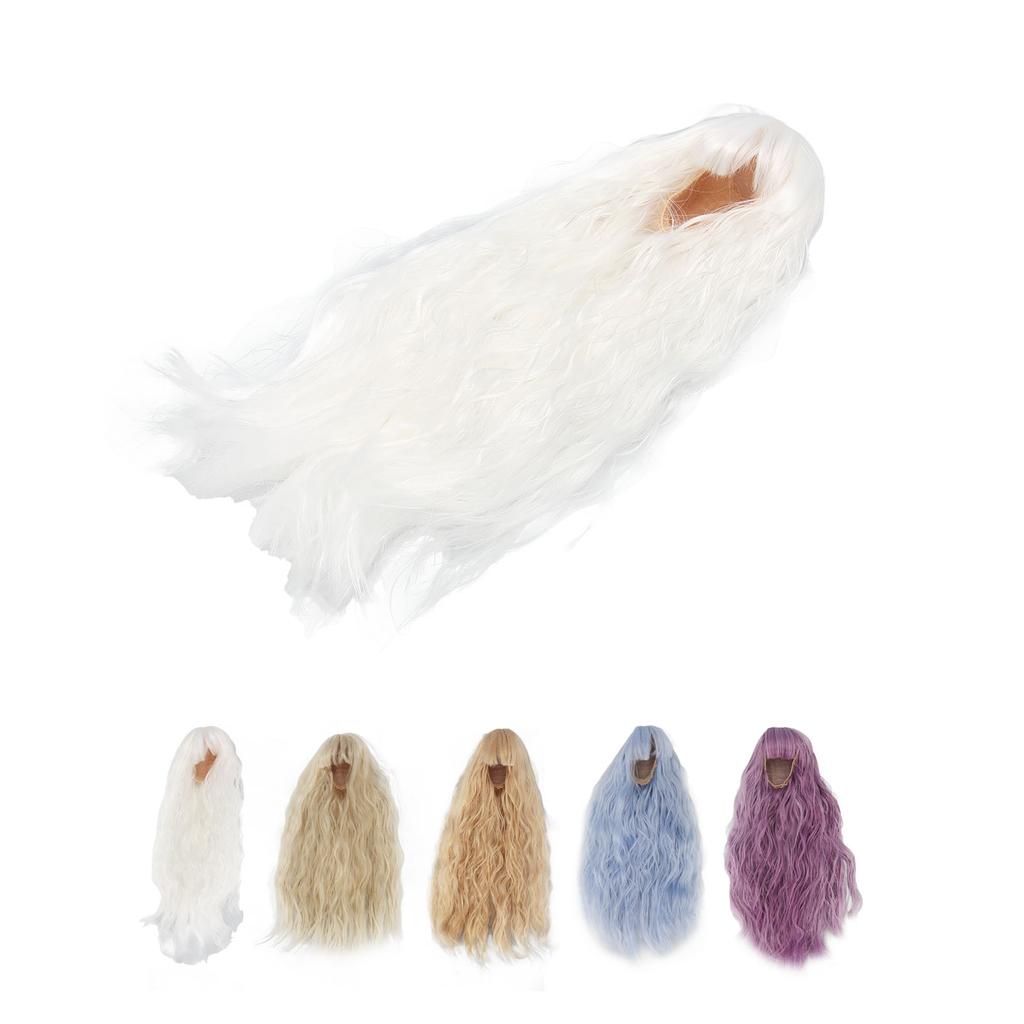 Peruka dla lalki Włosy z drutu wysokotemperaturowego Długie włosy 1/3 DIY Falowana peruka zastępcza dla lalki 8,3–9,4 cala