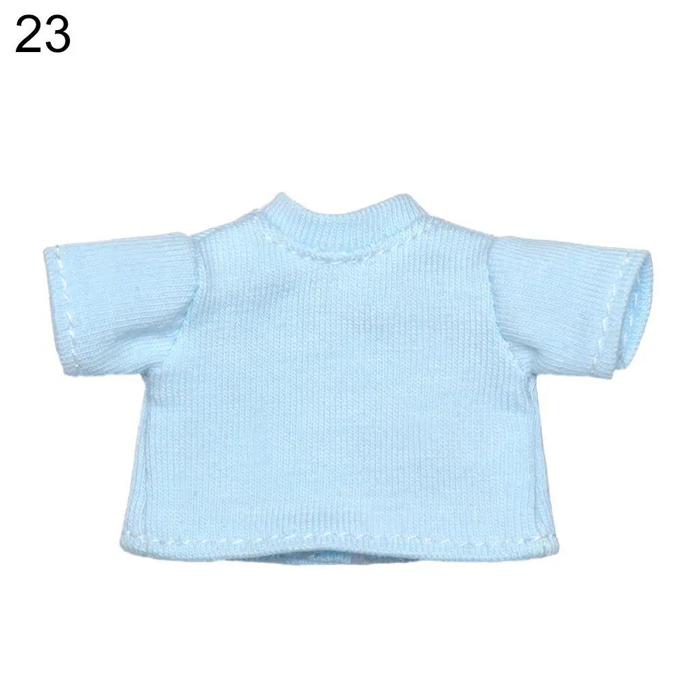Ob11 Doll T-Shirt 1/11 Doll Panties Doll Cotton Socks Diy Doll Clothes Suits Shorts Striped Tops Knitted Sweatshirt Accessories