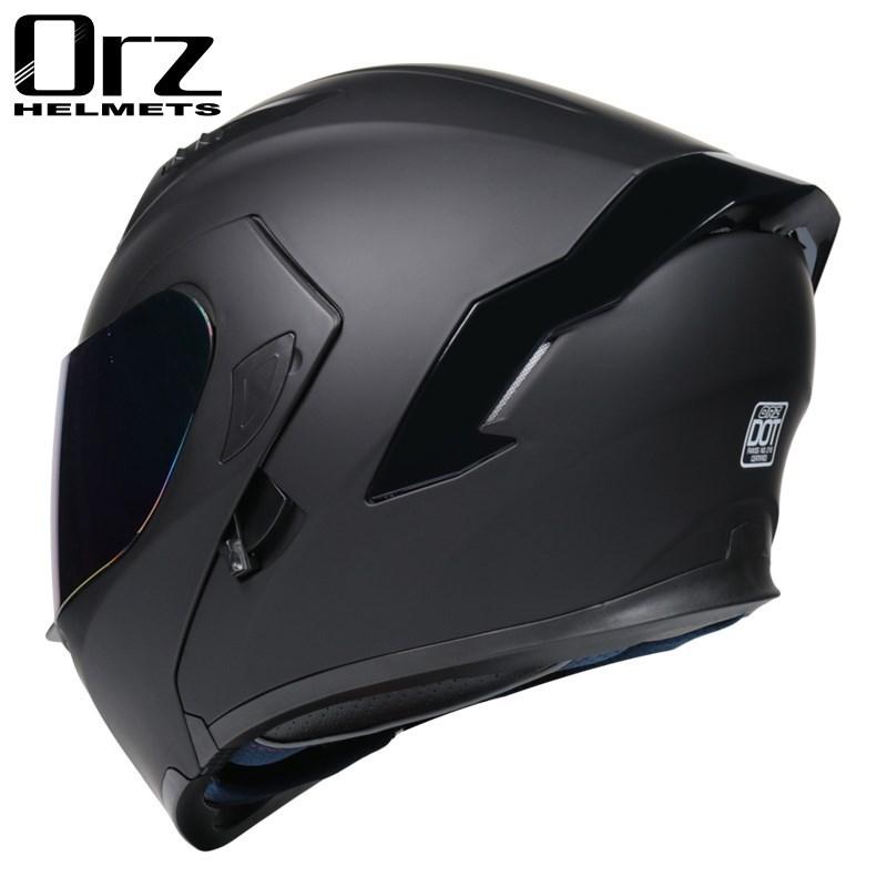 Motocyklové přilby Modulární vyklápěcí dvojité štíty Helma Celoobličejová Casque Moto Racing Motokros DOT Motocicleta