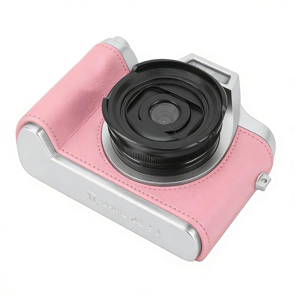 Digital Camera 1080P 48MP 2.4 Inch Screen 18x Zoom Autofocus Camera with Fill Light Keychain for Portrait Landscape