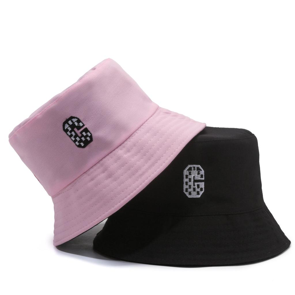 Hat autumn double-sided bucket hat women's spring summer sun hat Japanese new student basin hat cute
