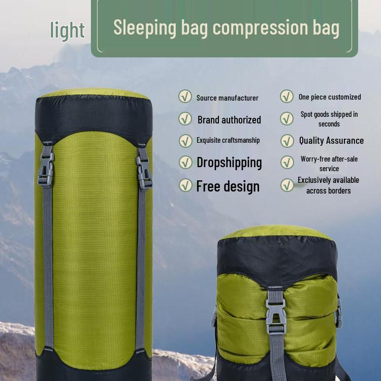 Large Capacity Outdoor Camping Adult Sleeping Bag Compression Storage Bag