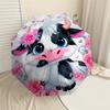 1PC Cow Umbrella-8-Rib Reinforced, Automatic Open, Lightweight & Durable, Fashion Accessory for Outdoor, H0407