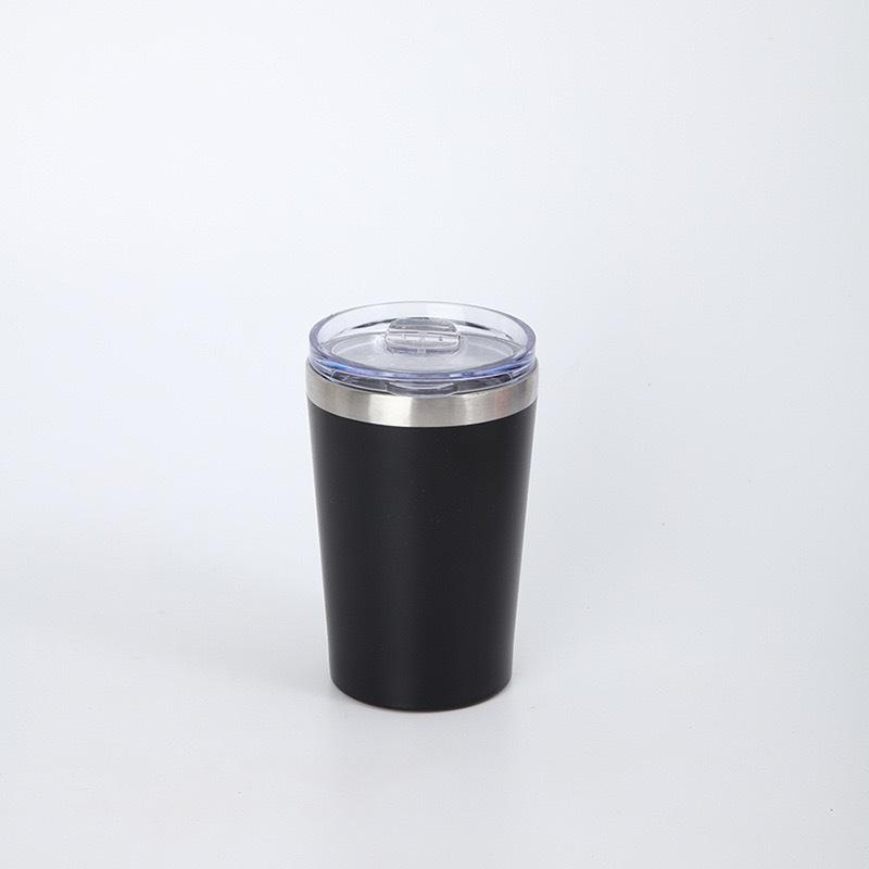 Bunter 12oz Isolierter Becher, 304 Edelstahl Vakuumbecher, Auslaufsicherer Reisebecher mit Deckel für Auto & Kaffee