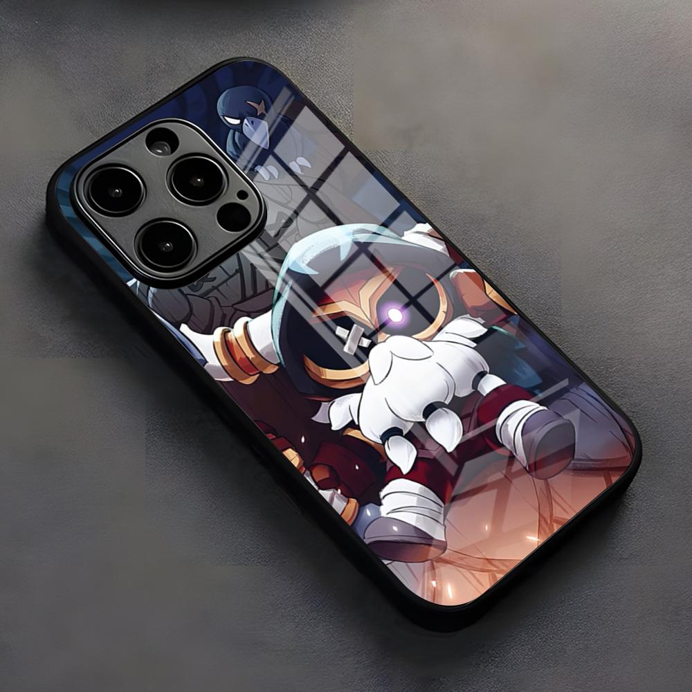 

Чохол для телефону B-Brawls S-Stars Для IPhone 17 Pro Max 16 15 14 Pro Max 13 11 X Xs Xr 8 7Plus Скляна кришка iPhone17 Air