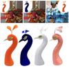 Mannequin Head for Wedding Decoration, Elegant Floral Arrangement Figurine Living Room, Bedside,