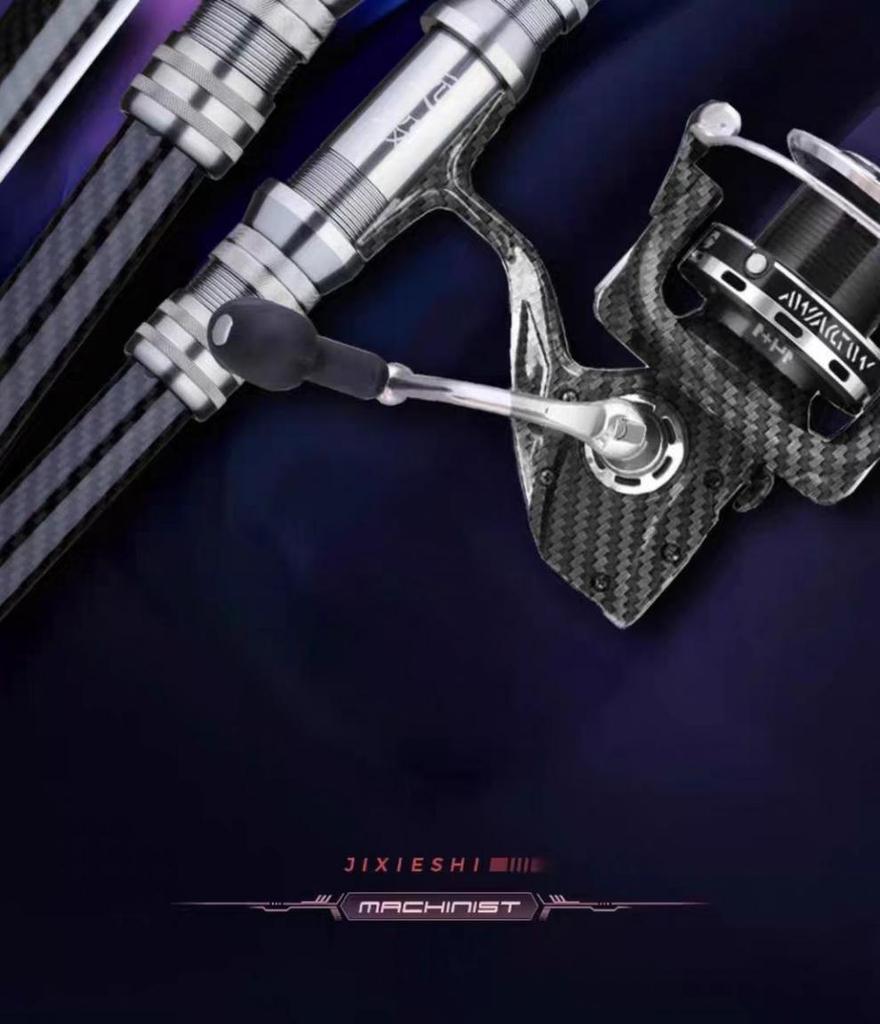 Ultra-Light Hard Carbon Sea Casting Rod, 3.6m/4.5m Threaded Long-Cast Fishing Rod Set