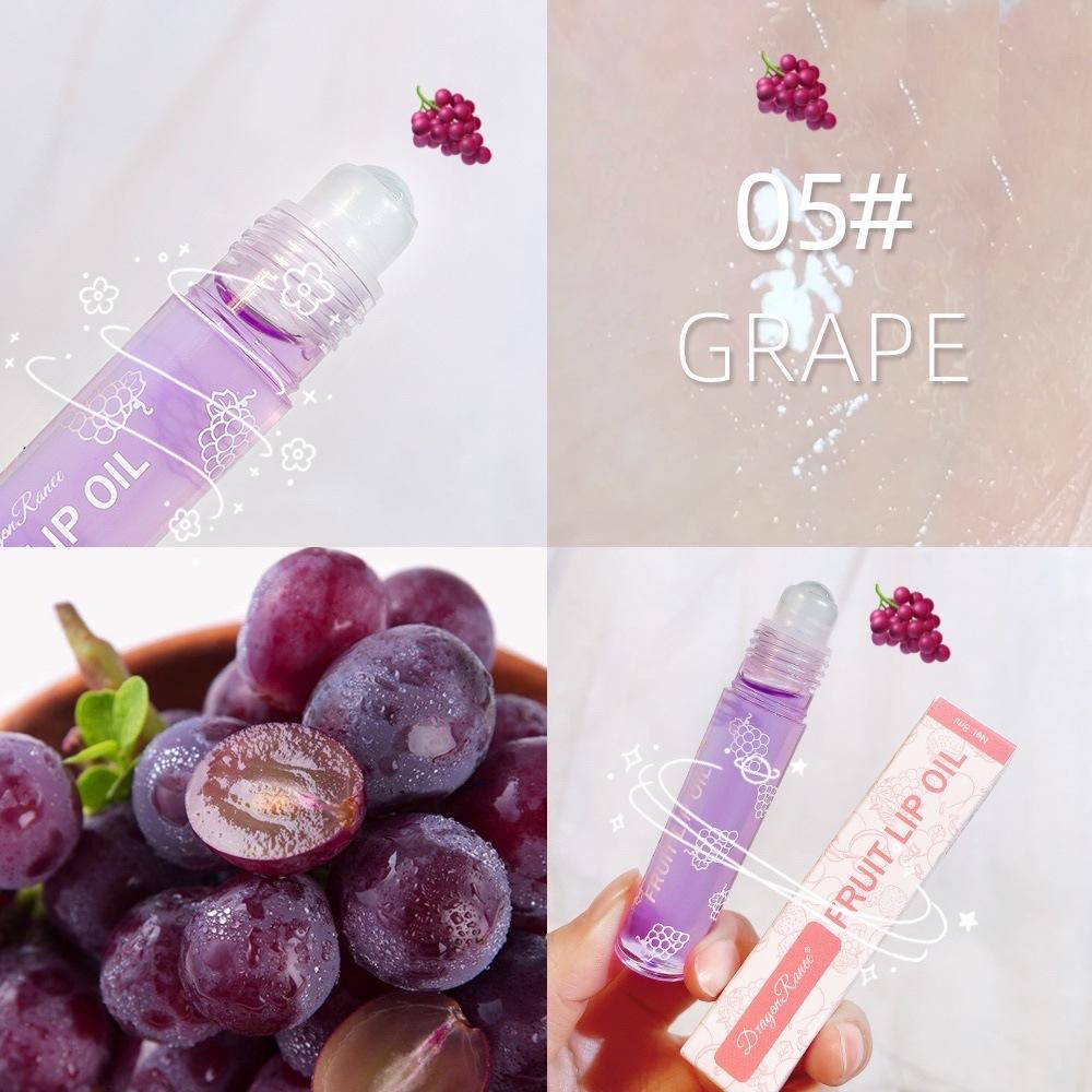 Lápiz labial líquido con cuentas de rodillo nutritivo, brillo embotellado, aceite labial resistente al agua hidratante