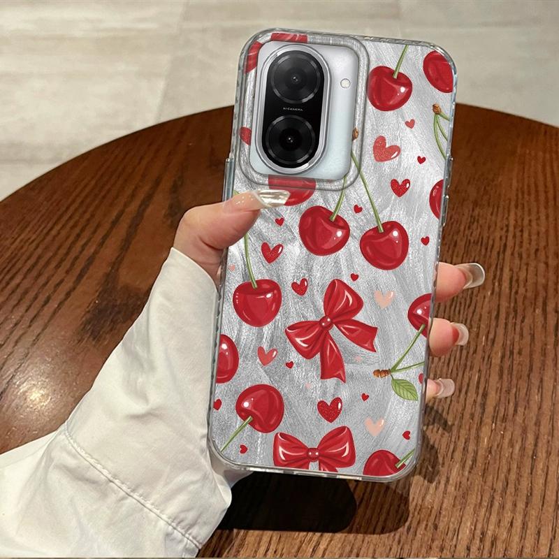 Summer Red Fruit Girls Case For Xiaomi Redmi 14C 13C 10 9A 9C Note 14 13 12 11 10S 9 8 Pro Plus A5 A4 A3 A2 A1 Fundas Cover