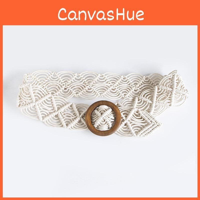 Waist Vintage Woven Belt For Women With Handmade Rope Craft For Summer And Winter Outfits