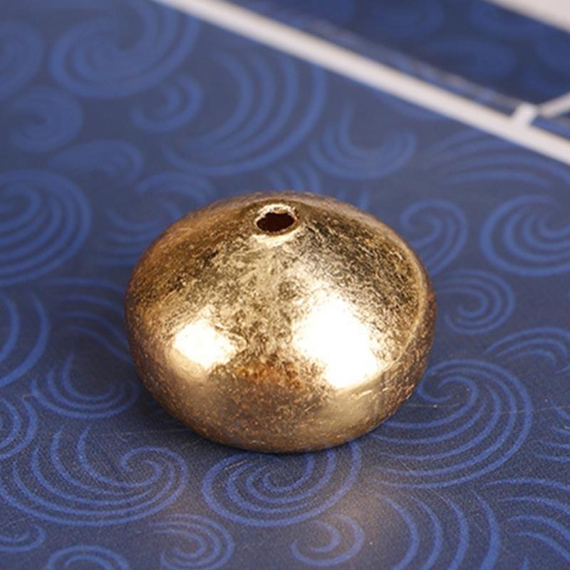 Gourd Shape Incense Stick Holder Copper Censer Bracket Household Accessory for Temple Living Room Office Decoration
