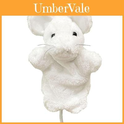 Weiß Grau Maus Gelbe Katze Handpuppe Für Kinder Unterhaltung Und Geschenke