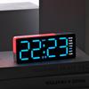 Digital Alarm Clock for Bedroom Desk Clock for Living Room Bedroom with Large Number,Dimmer,Loud Alarm Day of Week