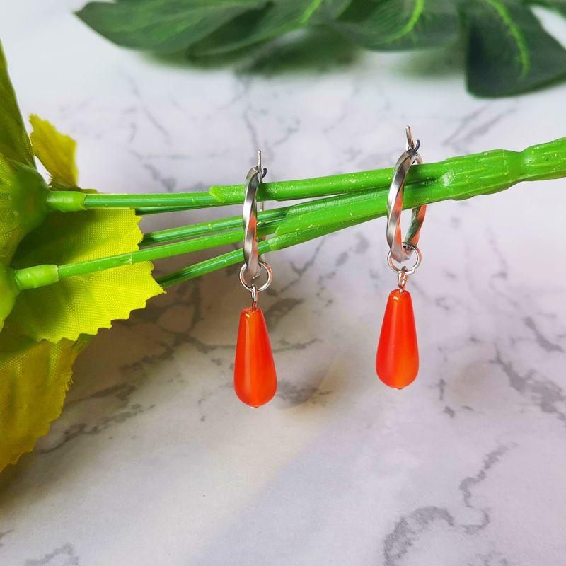 Heaven Official ’S Blessing Earrings For Women Cosplay Anime Hua Cheng Earring Charms Red Water Drop Fashion Alloy Accesorios