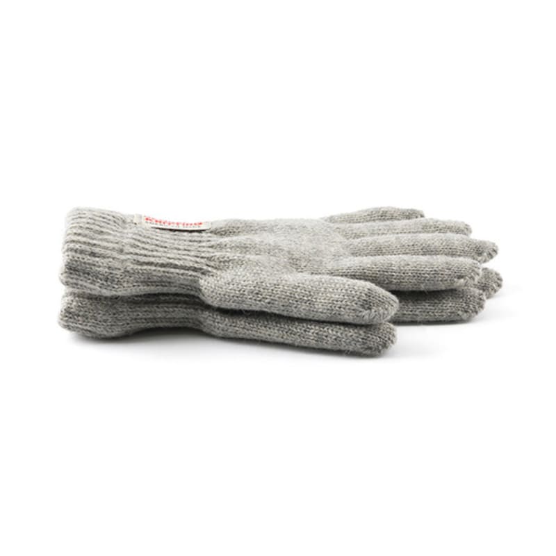 NEWBERRY KNITTING Wool Gloves - Gray