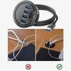 1.2m 4 Port Desk Grommet Hub 5Gbps Data Transfer Speed Compatible With PC Laptops Efficient Cable Organization
