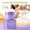 OceAura Nacht-Körperbalsam hat eine leichte Textur, ist feuchtigkeitsspendend, pflegend, erfrischend und nicht klebrig, nährt über Nacht 100g