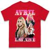 Avril Lavigne Retro Collage Graphic TShirt Unisex Unisex Pop Punk Singer Fan Casual Short Sleeve Cotton Tops