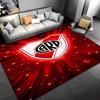 1pc Club Atlético River Plate Entrance Mat, Non-Slip Mat Area Rug,Room Decor, Outdoor Decor, Kitchen Rug,Doormat - Machine Washable, Easy To Clean