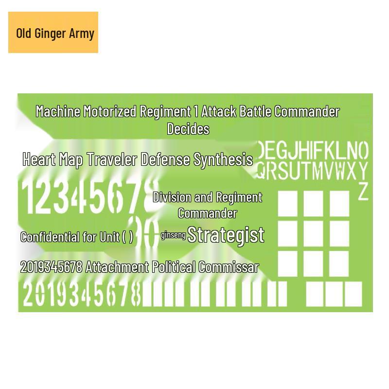 Commander s Map Frame Ruler