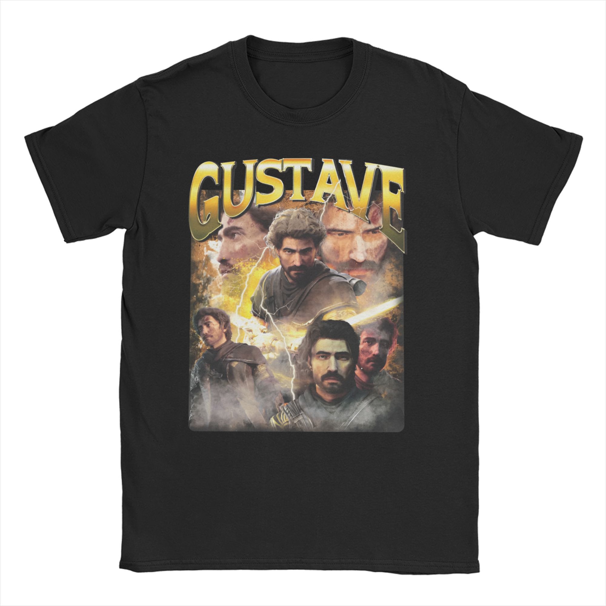 

Harajuku T Shirt Summer Gustave Clair Obscur Expedition 33 Hip Hop T Shirts Cotton Tshirt Men Fun Big Size Short Sleeve Clothing 5XL різнокольоровий