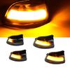 Für Ford Focus 2 MK2 2004-2008 C-MAX Dynamische Blinker Licht LED Seite Flügel Rückspiegel Sequentielle Anzeige Blinker lampe