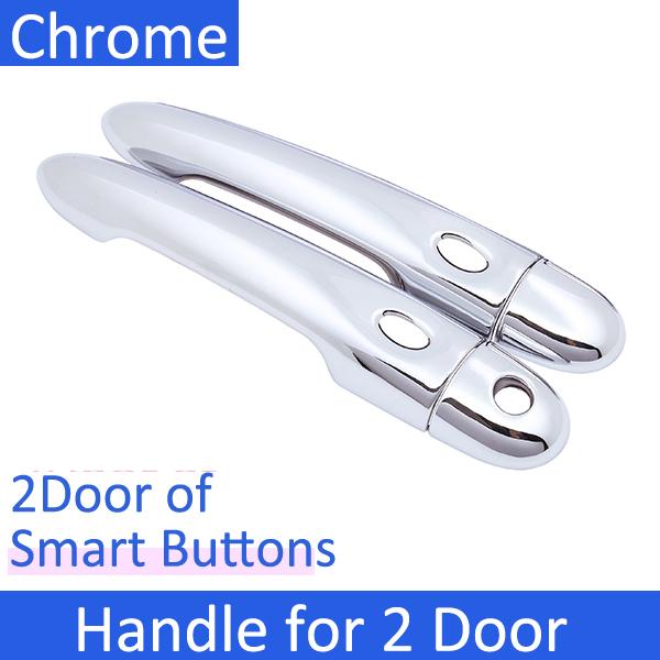 BGY1 for Renault Megane 3 MK3 Scala 2011 2008~2016 Gt Line Chrome Door Handle Accessories Cover Car Rustproof Stickers Trim Styling