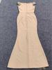 European Slim-Fit Sequin Rhinestone Bandage Mermaid Evening Gown