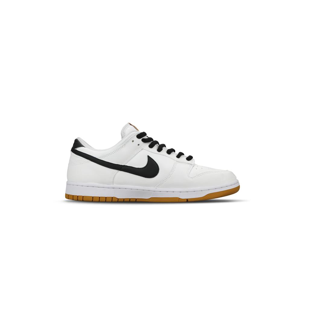 Nike Dunk Abrasion Resistant Low top Skateboard Shoes Men's White Black FQ6965-700(Team333-White Gum)
