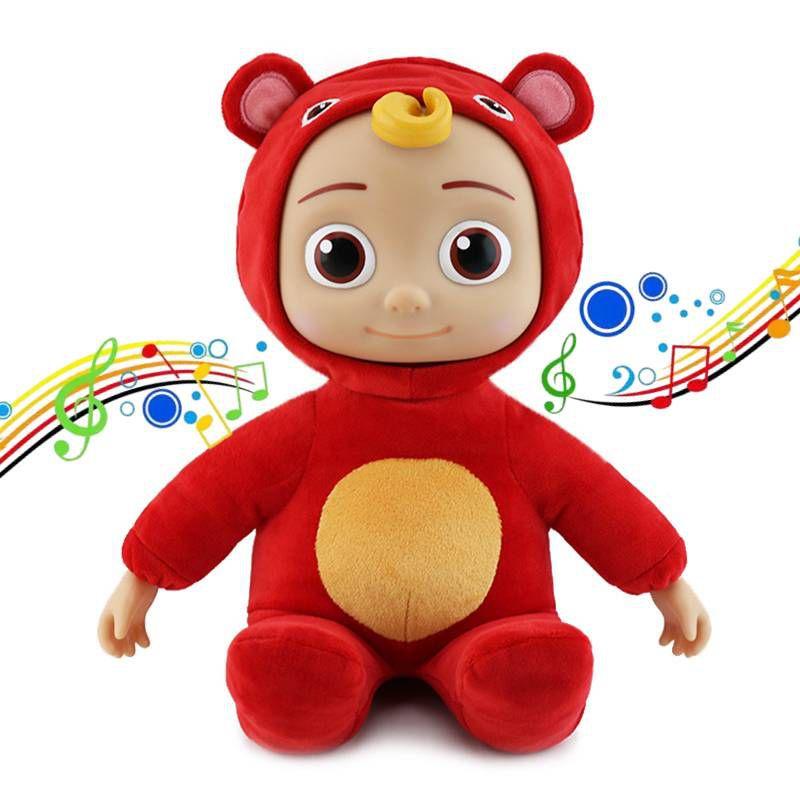 Cocomelon Singing Jojo Cross Dressing Musical Plush Toy