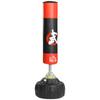 Punching Bag, Freestanding, Fillable Base 60 kg Sand or 50 kg Water, Ø60 x 180 cm, Black and Red