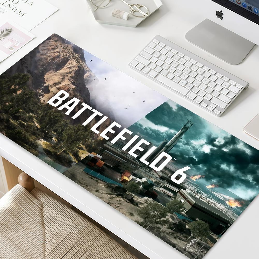 Mouse Pad MousePad Non-slip Lockedge Office Game Student B-Battlefield Gaming E-sports 6 New Thickened Large Writing Pad Cushion