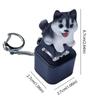 Cute Cat Dog Keyboard Fidget Keychain Press Button Stress Relief for Office Work, School Study & Anxiety Management