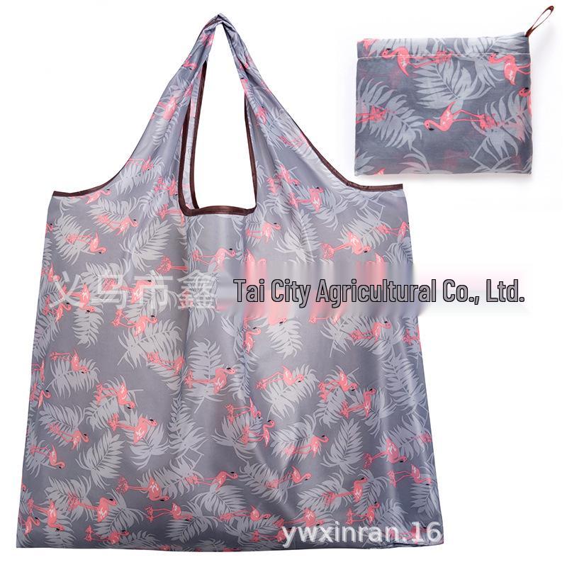 Spot Neue Wiederverwendbare Faltbare Nylon-Einkaufstasche mit Logo