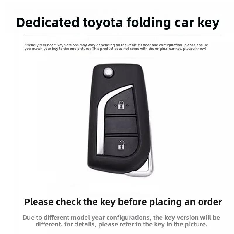 AOQ1 TPU Silicone Key cover case for Toyota Camry RAV4 Highlander Avalon C-HR Prius Corolla GT86
