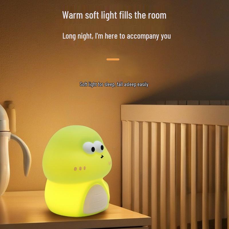 Rabbit Silicone Night Light: Soft, Cute Bedside Companion for a Cozy Atmosphere