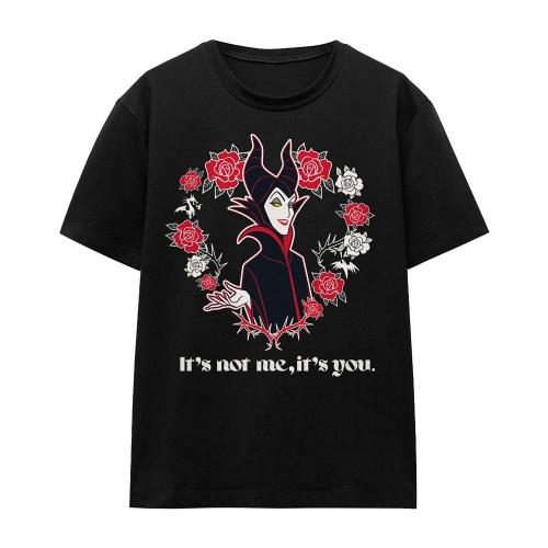 Disney Villains Unisex Adult It´s Not Me, It´s You Maleficent Valentine`s Day T-Shirt