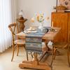 Bohemian Table Runner American Retro Polycotton Jacquard Tablecloth, Long Rectangular Farmhouse Dining Table Decor Bohemian Coffee Table Cover