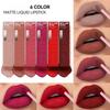 Matte Ink Liquid Lipstick Non-Stick Cup Long Lasting Velvet Nude Lip Gloss Waterproof Lip Tint Waterproof Makeup, 1 Piece