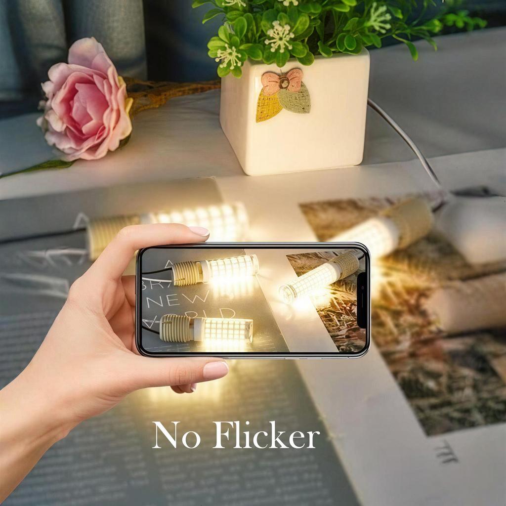 LED žárovka G4 220V 4-7W Bez blikání Keramika Teplá/Studená bílá pro křišťálový lustr Domácí dekorace Úspora energie