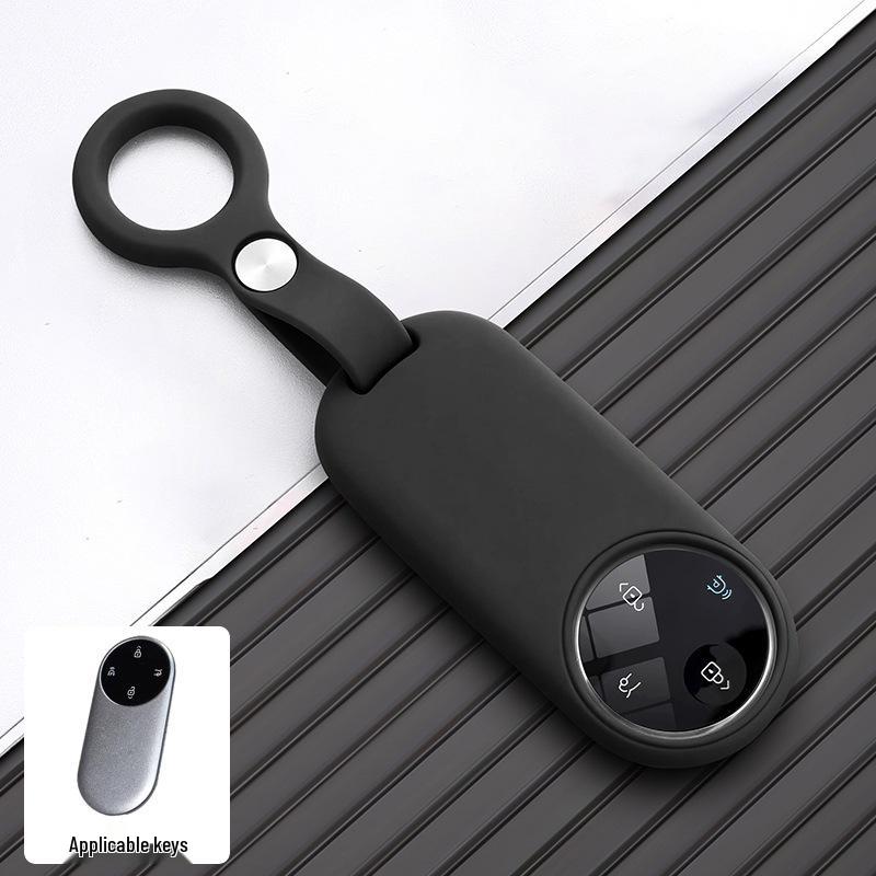 Huawei AITO M5/M7/M8/M9 Eco-Friendly Silicone Key Cover - Dirt-Resistant, Full Coverage, Anti-Scratch Protection.
