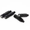 4Pcs Quick Release Connectors Aluminum Alloy Fishing Bite Alarm Adapter Fishing Rod Support Holder Connector Fishing Tools